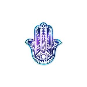 Hamsa Hand Lapel Pin